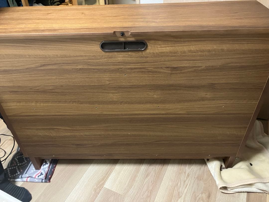 カリモク　サイドボード　キャビネット　ルーバー　ウォールナット