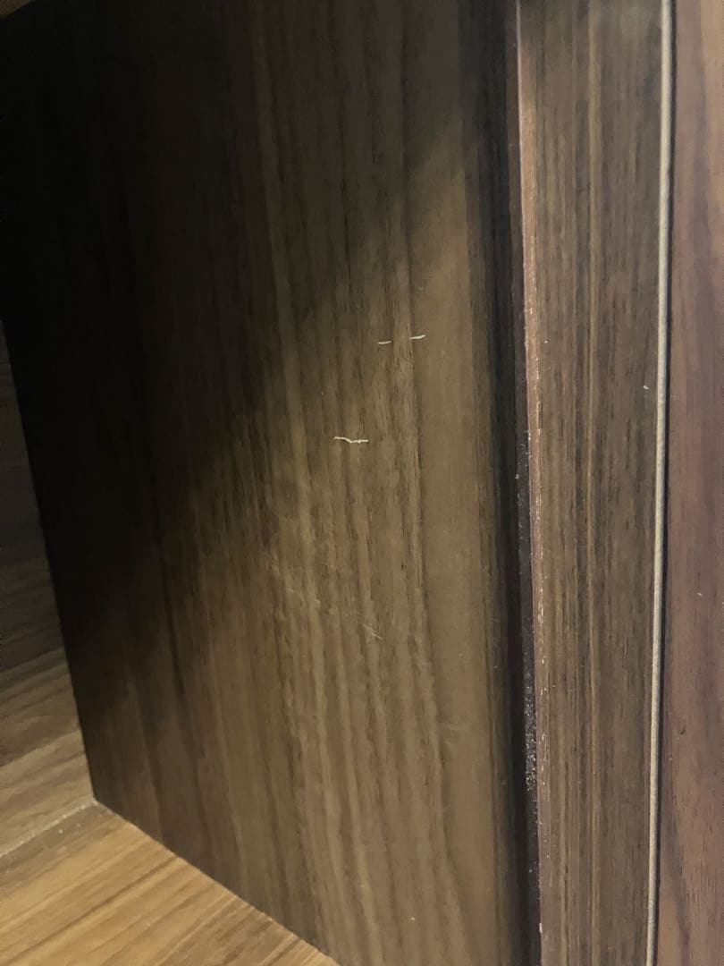 カリモク　サイドボード　キャビネット　ルーバー　ウォールナット