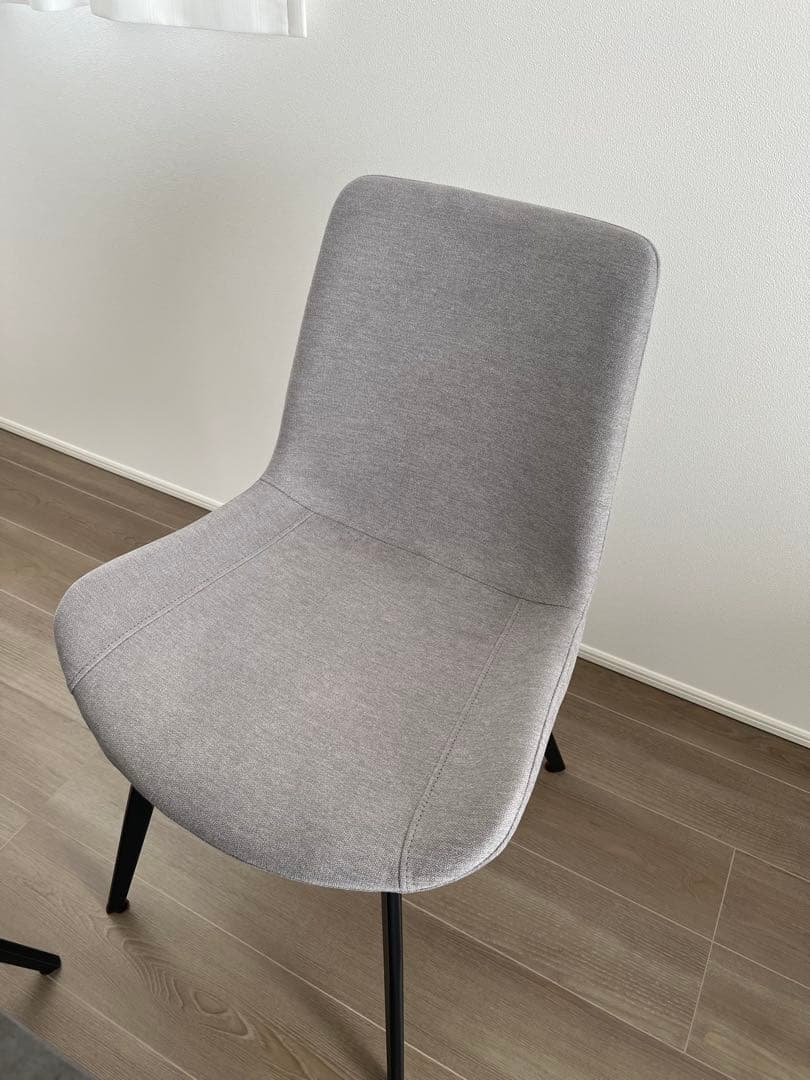 せみ 2脚目 MKマエダ ダイニングチェア CHC-001 GY