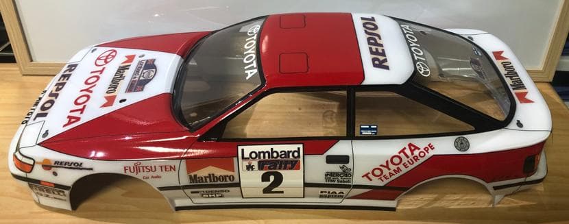 タミヤ　ラジコン　トヨタ セリカ GT-Four (ST165)　塗装済みボディ