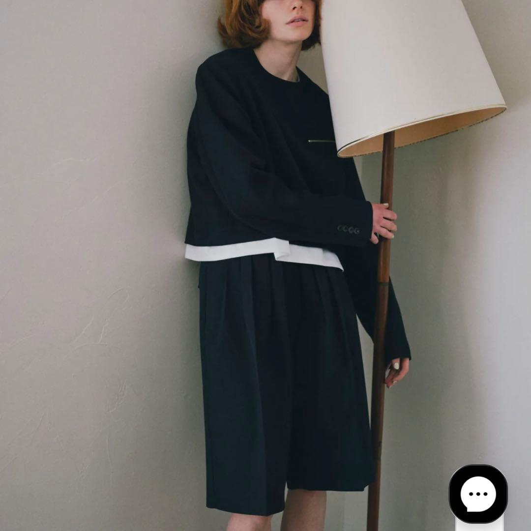 【Bibiy.】 DIANA HALF PANTS ホワイト