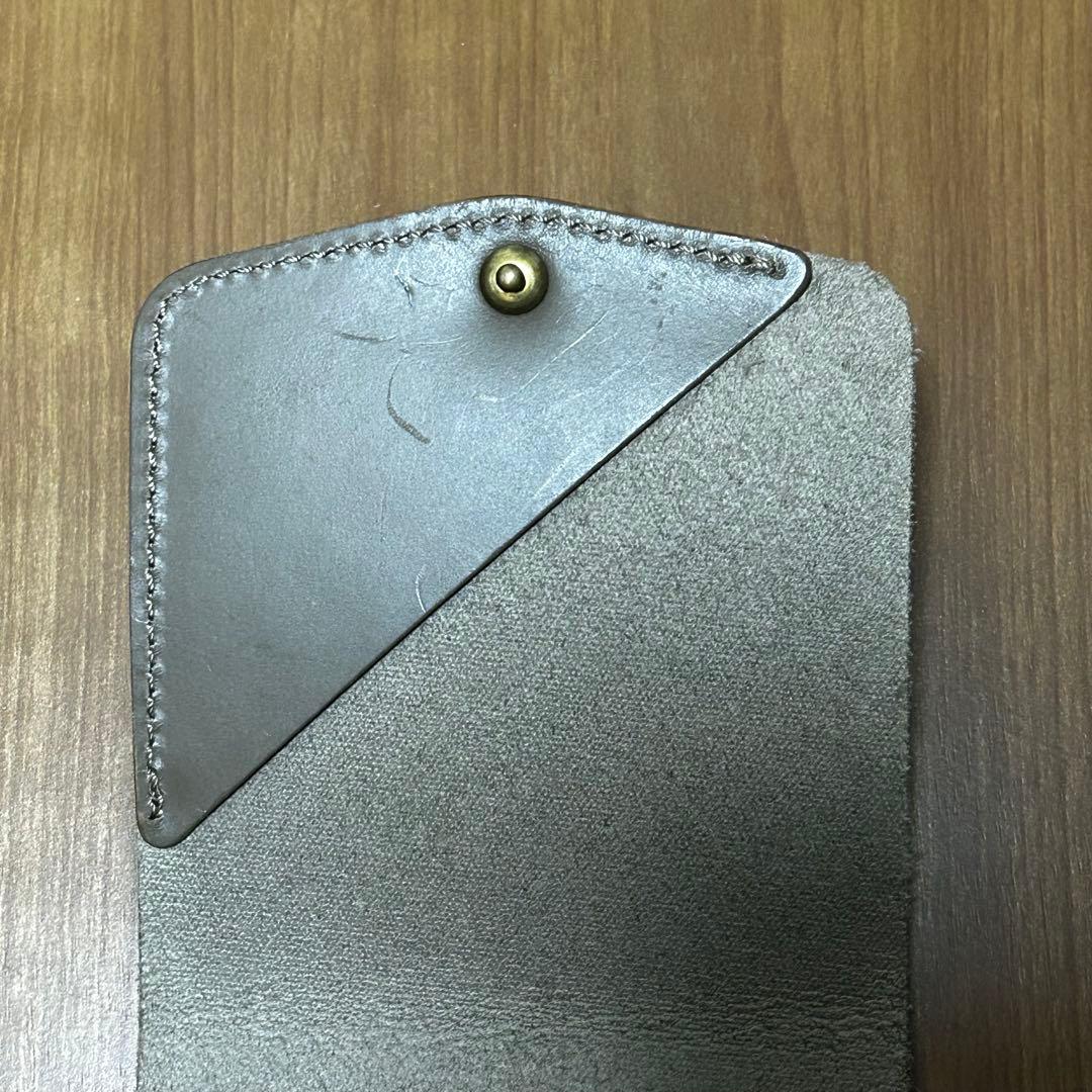 y*w様 moku SAKU 小さく薄い財布 コンパクトウォレット レザー 二つ