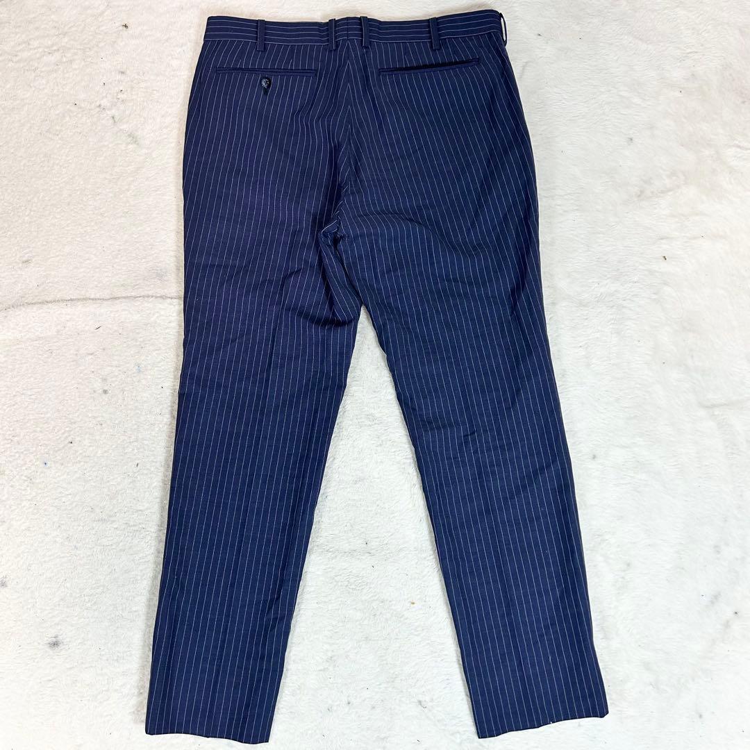 美品❗️ARMOR CLASSIC スリーピース　スーツ　ストライプ　花柄　2B