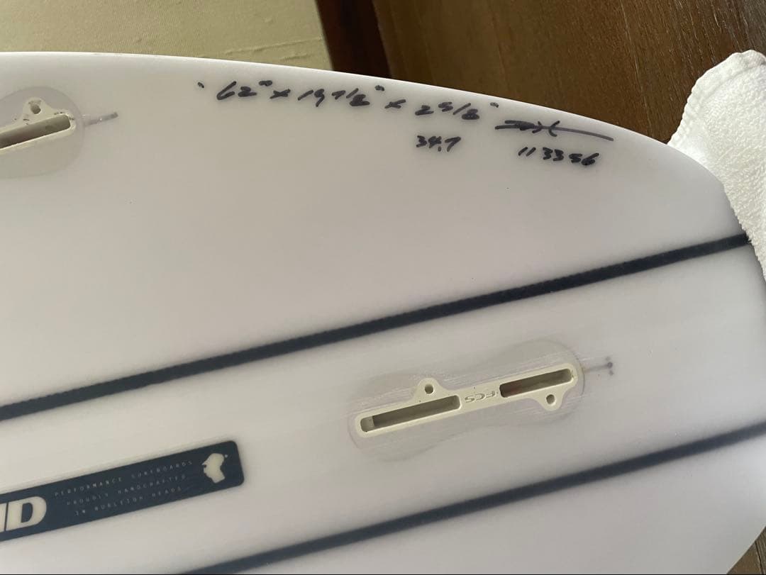 (美品)DHD UTOPIA 6'2\"カスタムサイズEPS