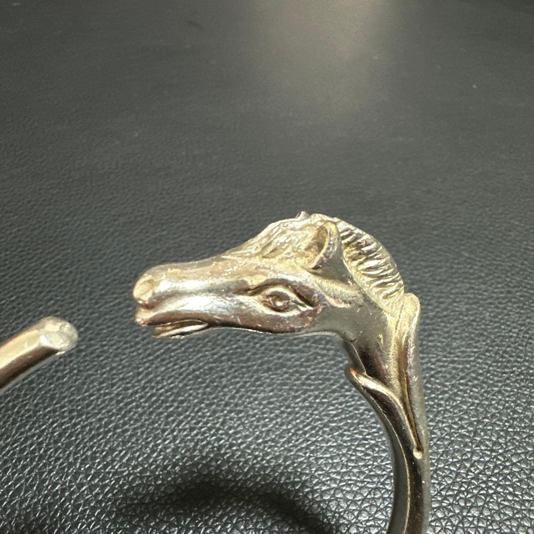 〈最終価格〉Hermes Cheval Double Head Bangle