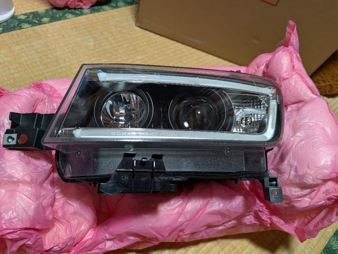 QNC20 bB 純正ハロゲン車用 LEDライトバープロジェクターヘッドライト