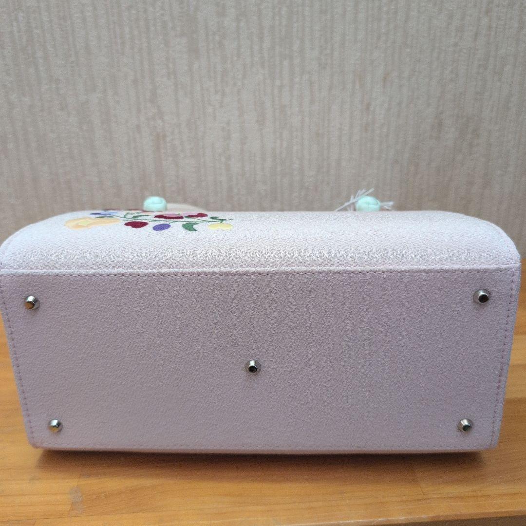 【即購入OK】 刺繍 和装用　ハンドバッグ　五嶋紐　カバン　着物　結婚式　成人式