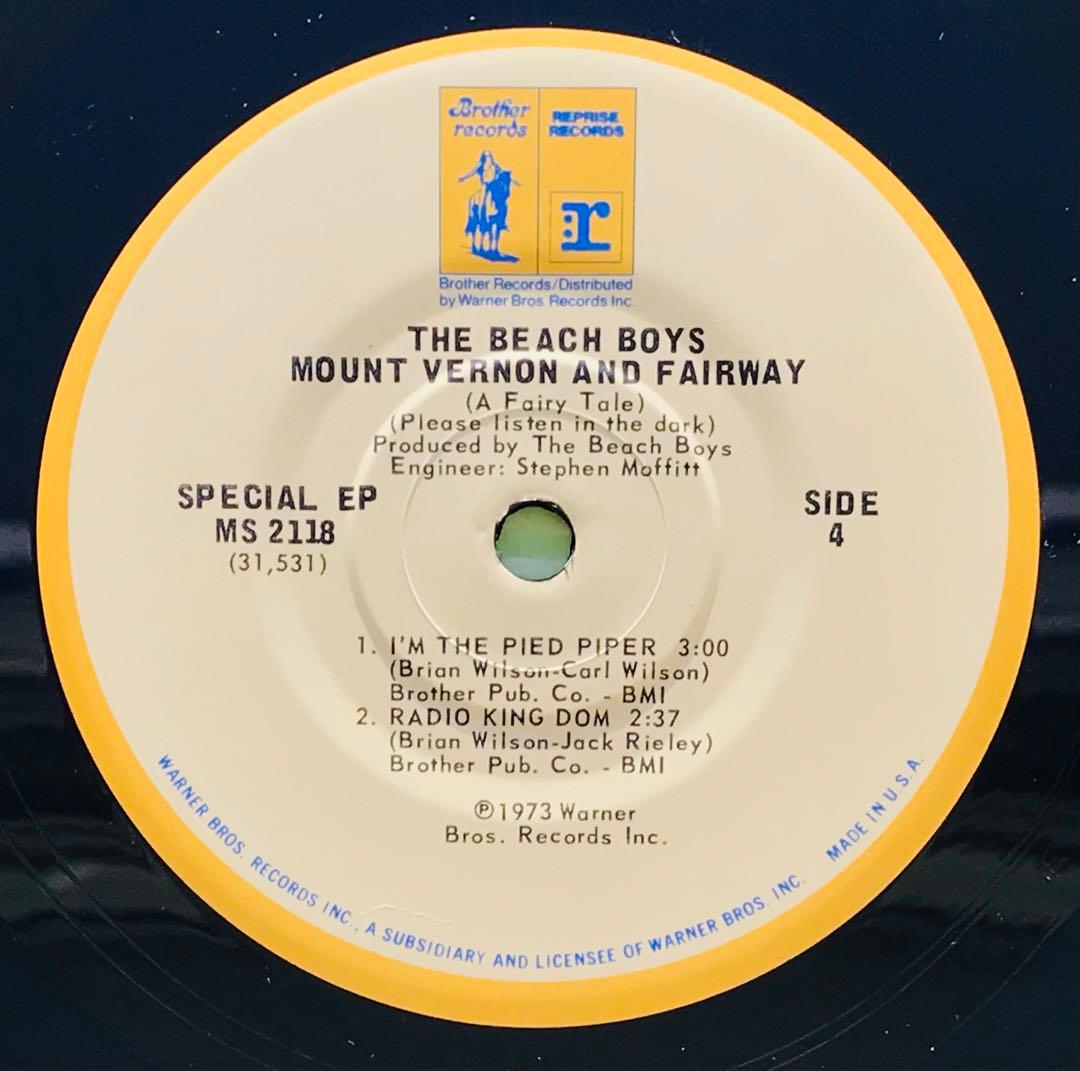 The Beach Boys/Holland EP付き　入手困難