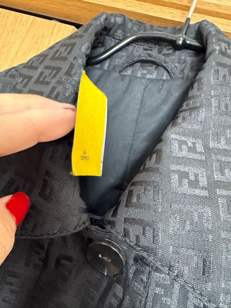 fendi コート ズッカ