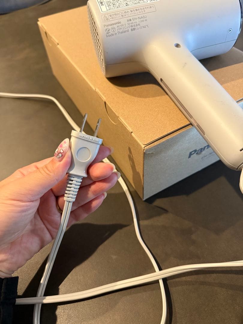 限定価格！Panasonic ナノケア ヘアドライヤー グレー 箱付