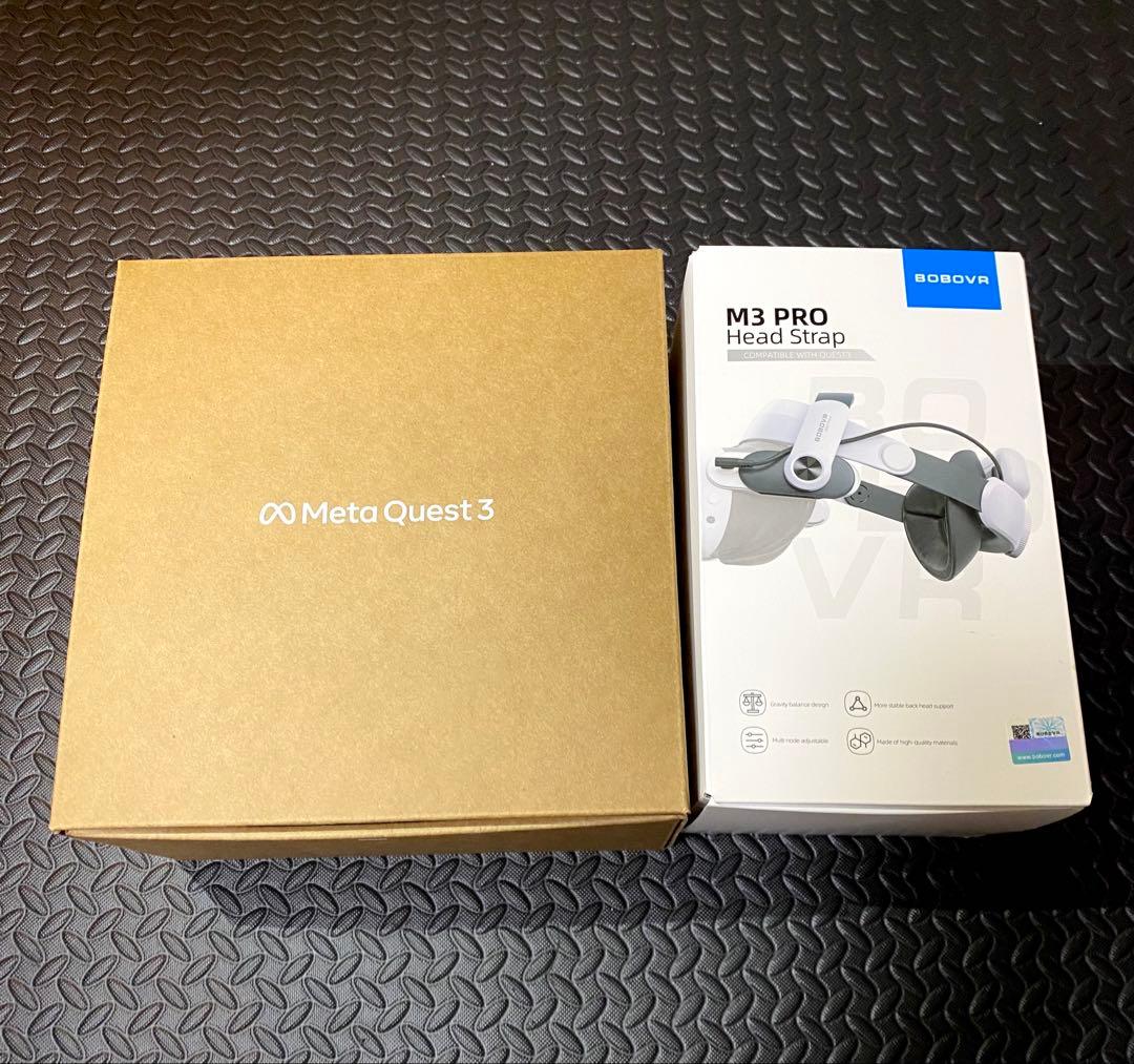  Quest3 512GB + Head Strap付き