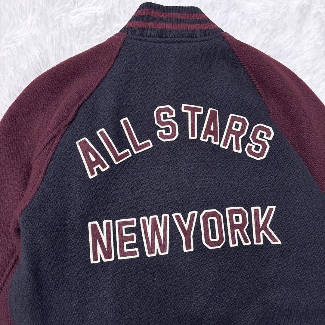 【美品】POLO RALPH LAUREN レターマンジャケット ワッペン 刺繍