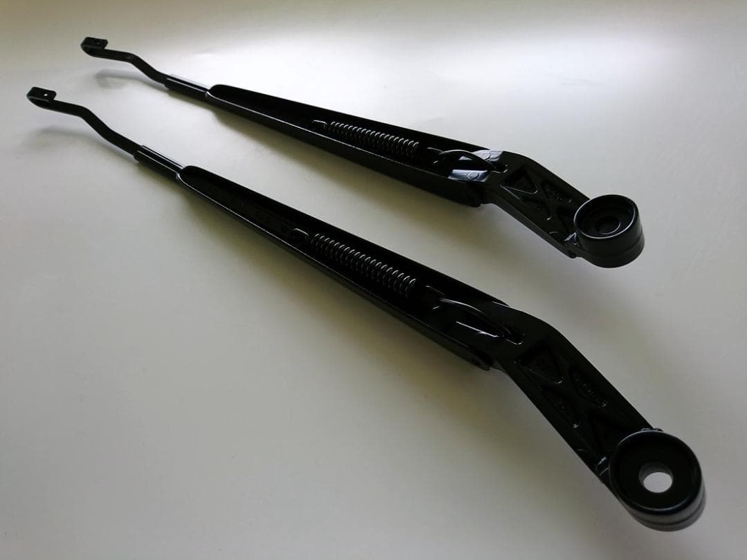 78系ランクルプラド　純正フロントワイパーアーム 左右　カバー＆ナットも付属