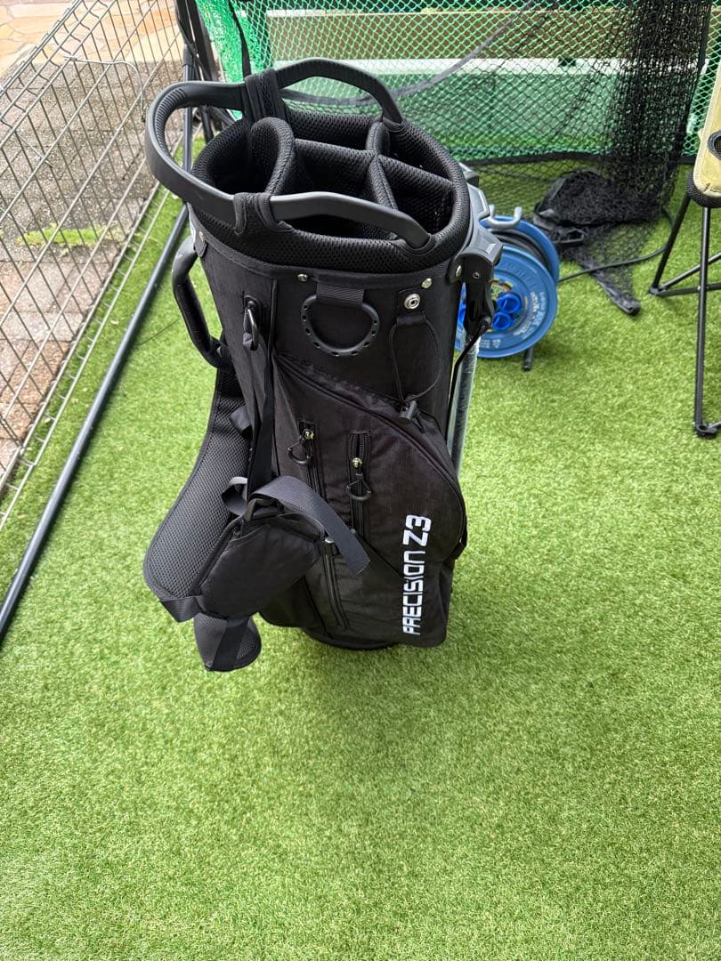 新品 未使用 PRECISION Z3 ブラック キャディバッグ PGM ゴルフ
