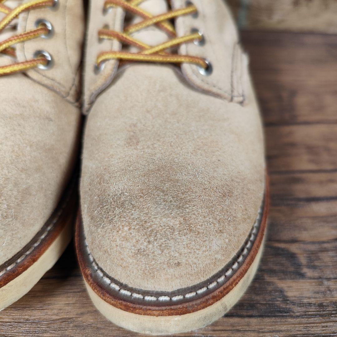 ★あくつ★RED WING 8167 プレーントゥ ラフアウトレザー