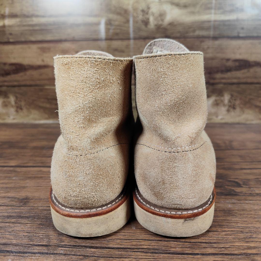 ★あくつ★RED WING 8167 プレーントゥ ラフアウトレザー