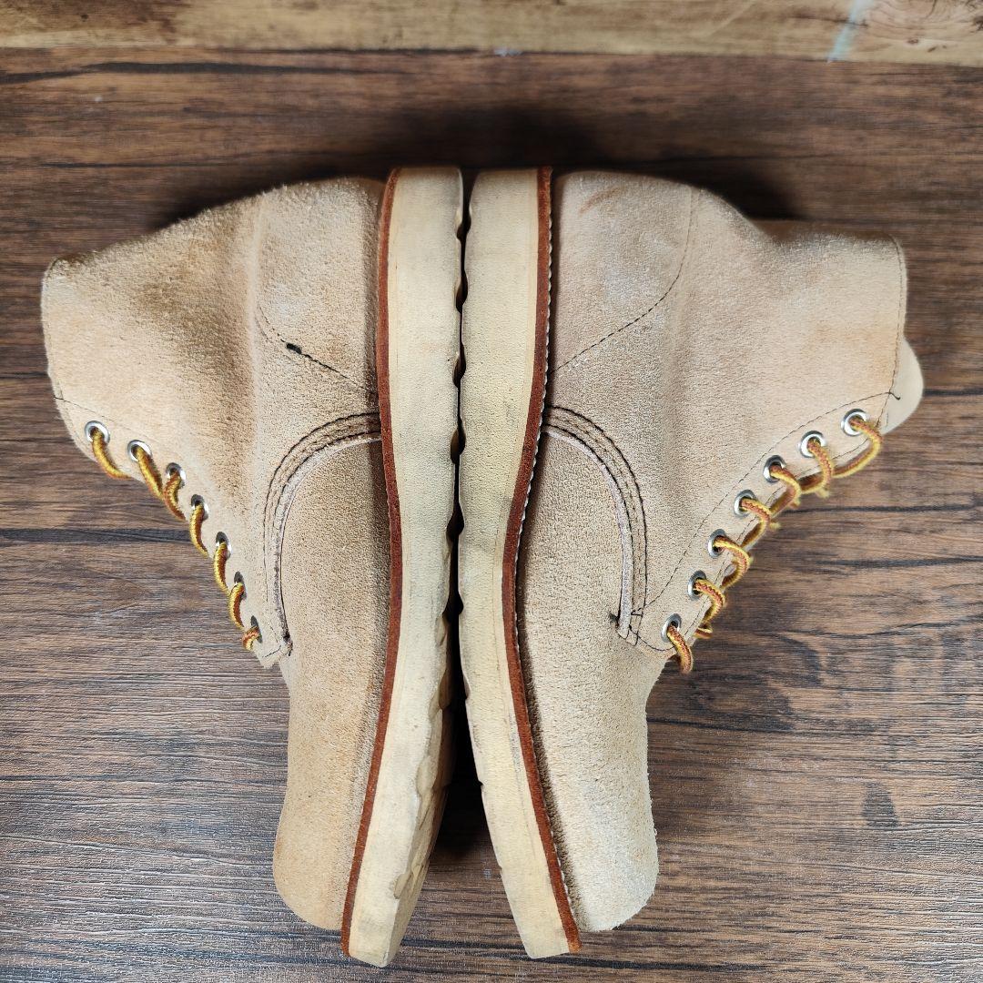 ★あくつ★RED WING 8167 プレーントゥ ラフアウトレザー