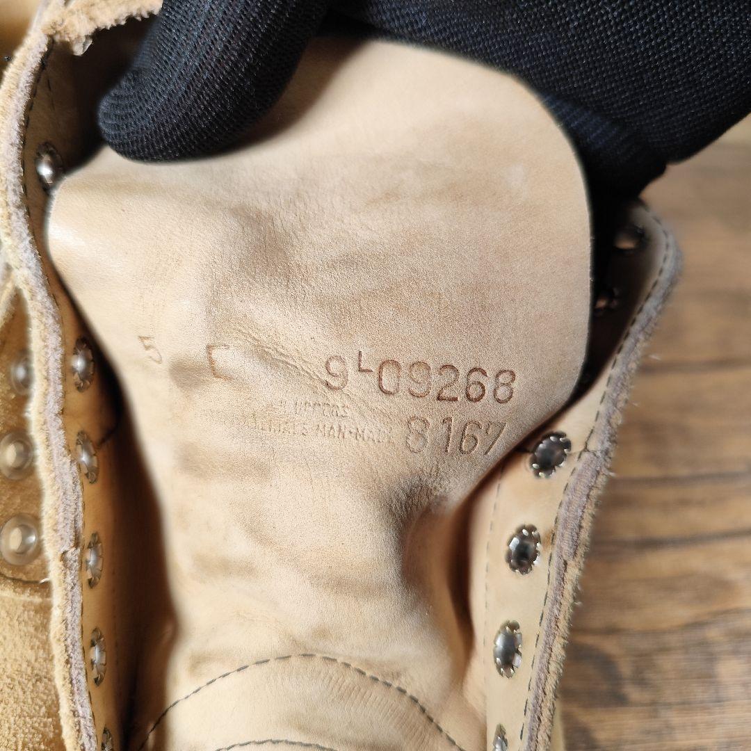 ★あくつ★RED WING 8167 プレーントゥ ラフアウトレザー