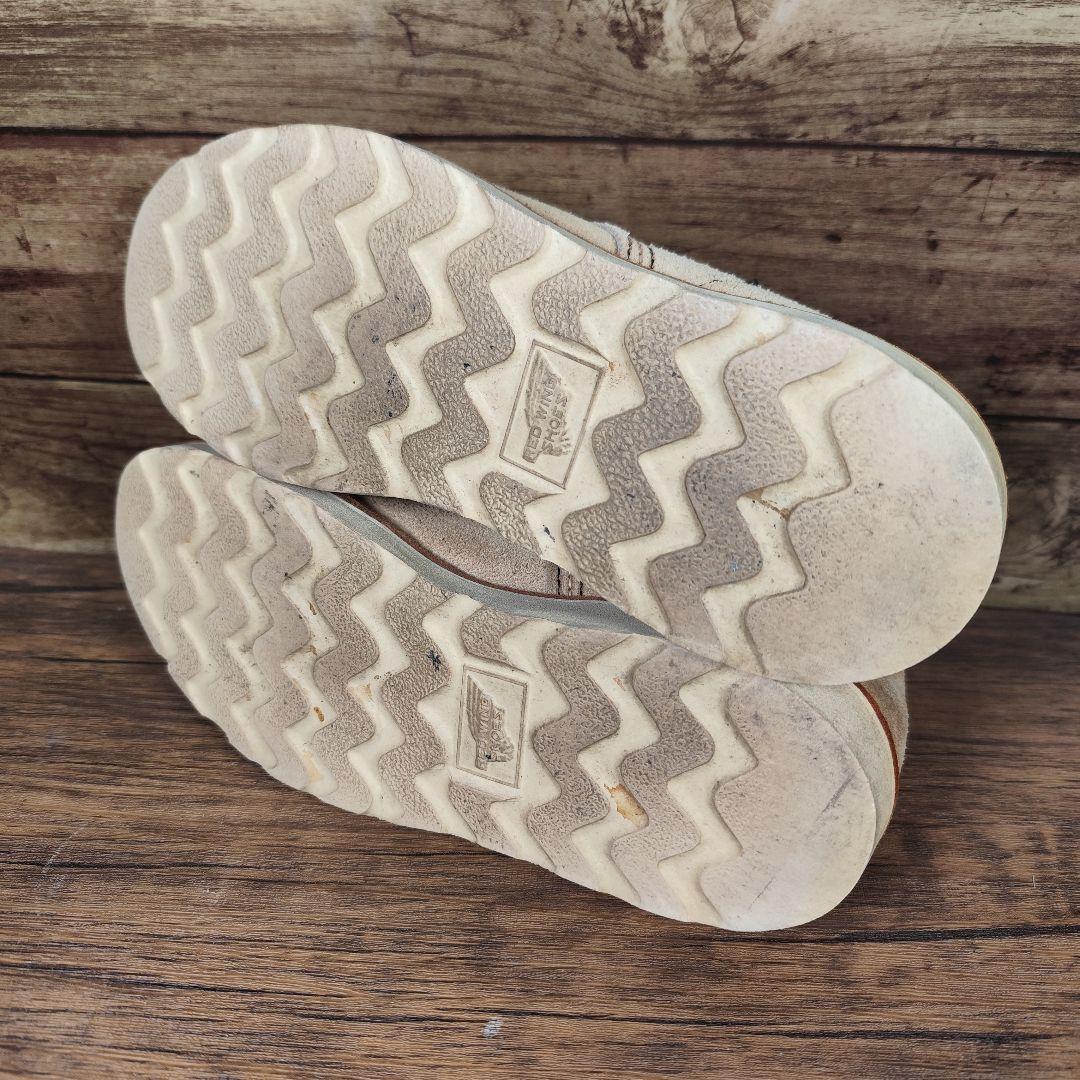 ★あくつ★RED WING 8167 プレーントゥ ラフアウトレザー