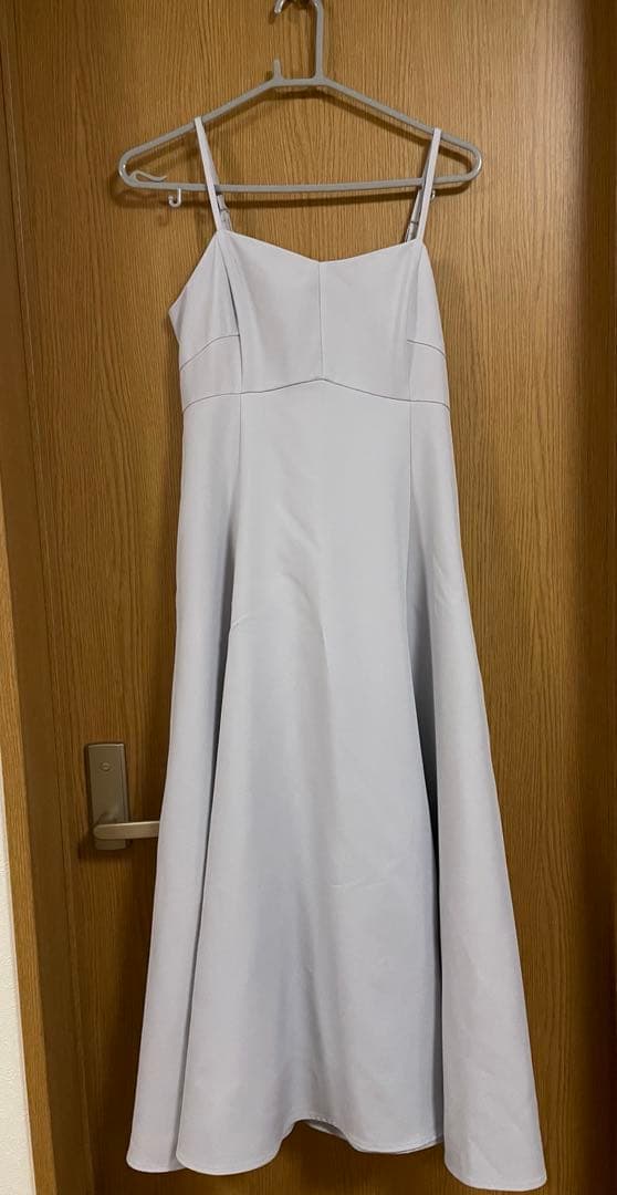 アンドクチュール　パーティー　ドレス　グレー