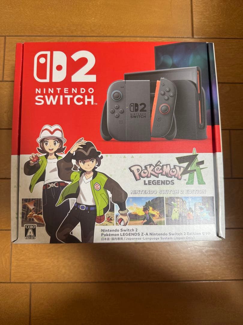 Nintendo Switch2 日本語版 ポケモンza同梱版 保証書付き