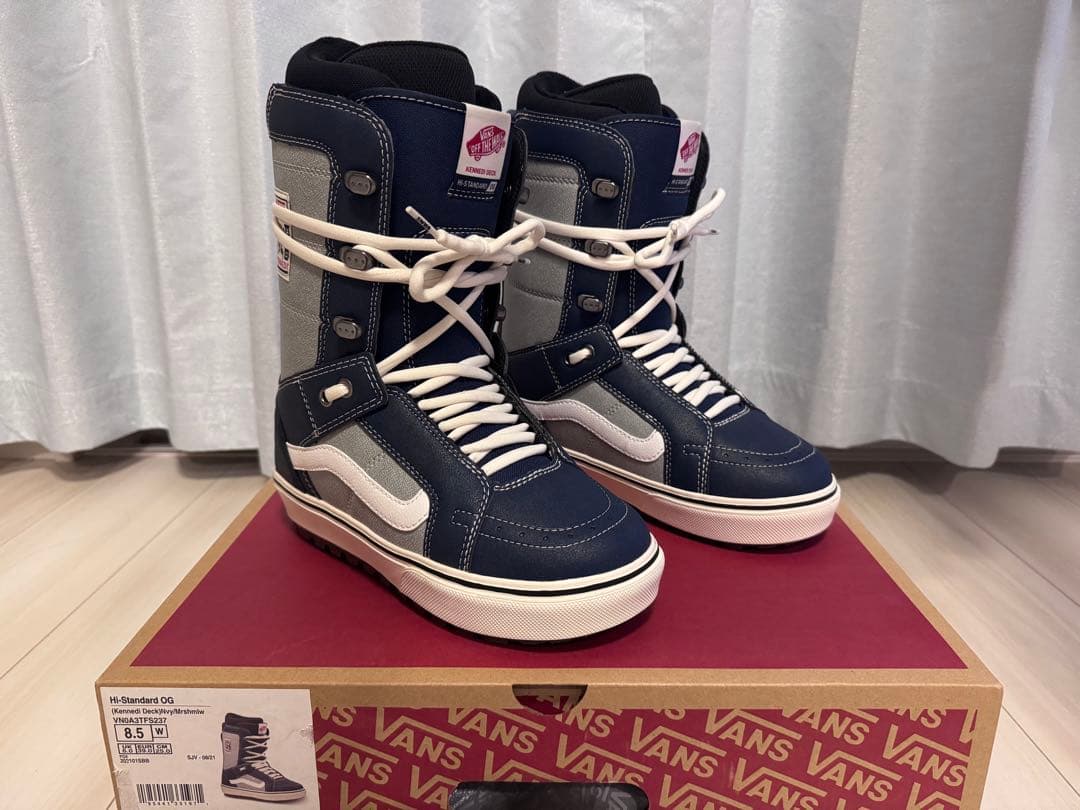 【新品未使用】VANS Hi-Standard OG 25cm Nvy/Mrsh