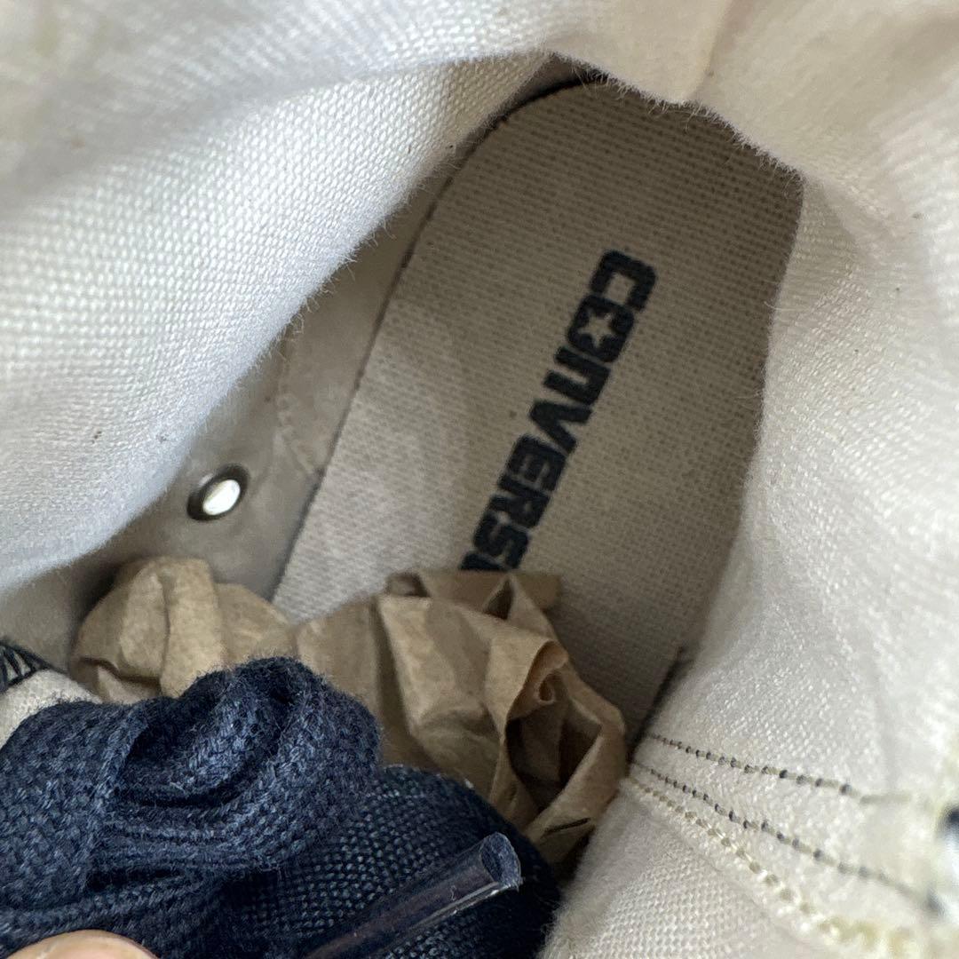 極美品 コンバース オールスター トレックウェーブ ジップ　厚底 ブラック