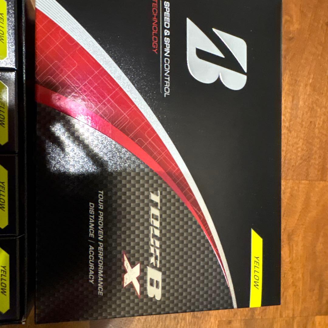 ブリヂストン TOUR B X ゴルフボール イエロー5ケース