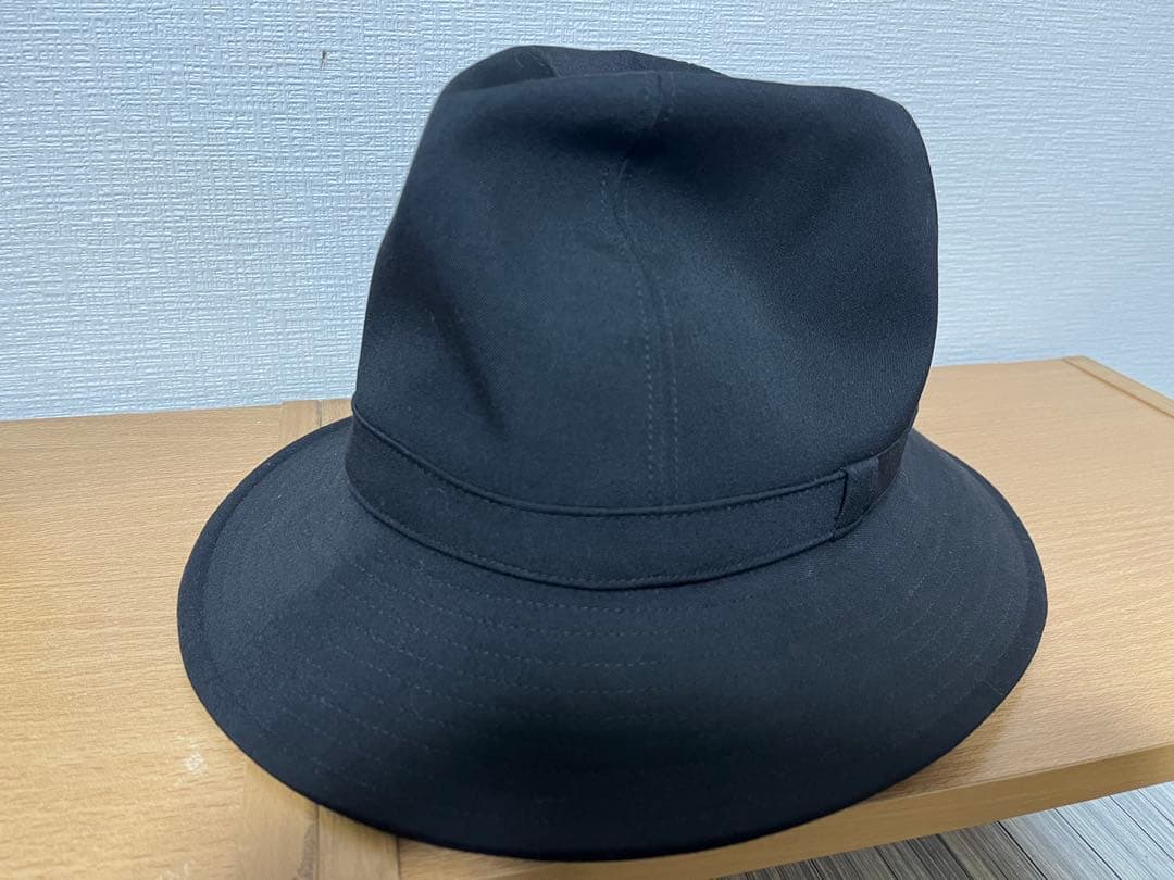 ヨウジヤマモト シワギャバフェドラハット