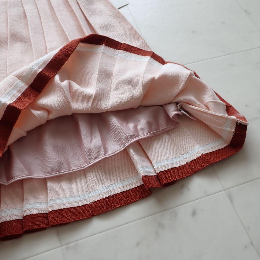 m13) SNIDEL×LACOSTE プリーツスカート