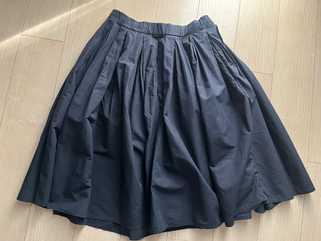 CASEYCASEYコットンリネンスカートdouble rideauxサイズXS