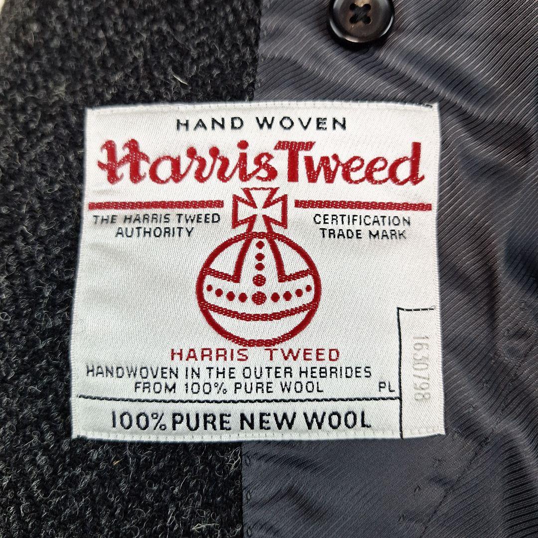 ハリスツイード　スーツセレクト　テーラードジャケット　ヘリンボーン　A4