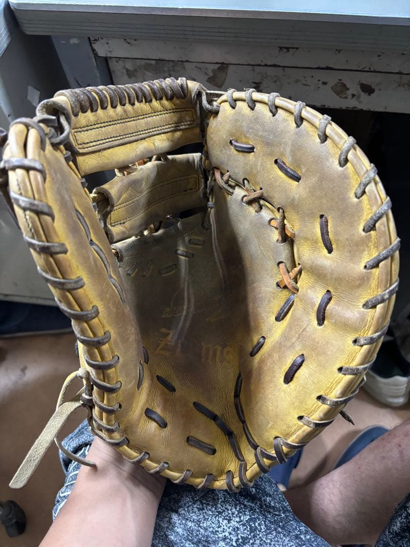 ジームス　硬式ファーストミット　値下げ可