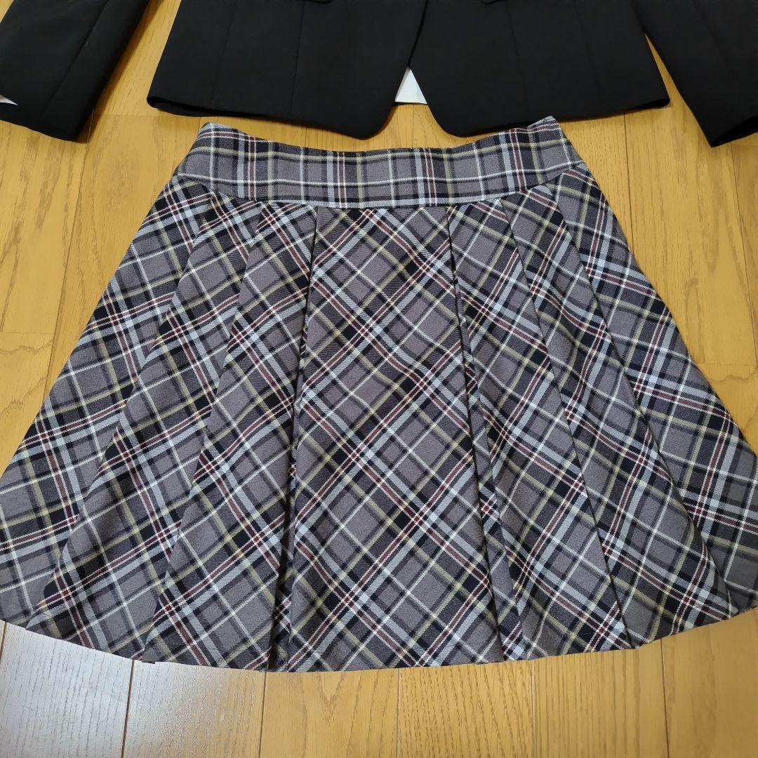 165 卒業式 CUTIERIBBON 女の子 フォーマルスーツ 卒服 セット