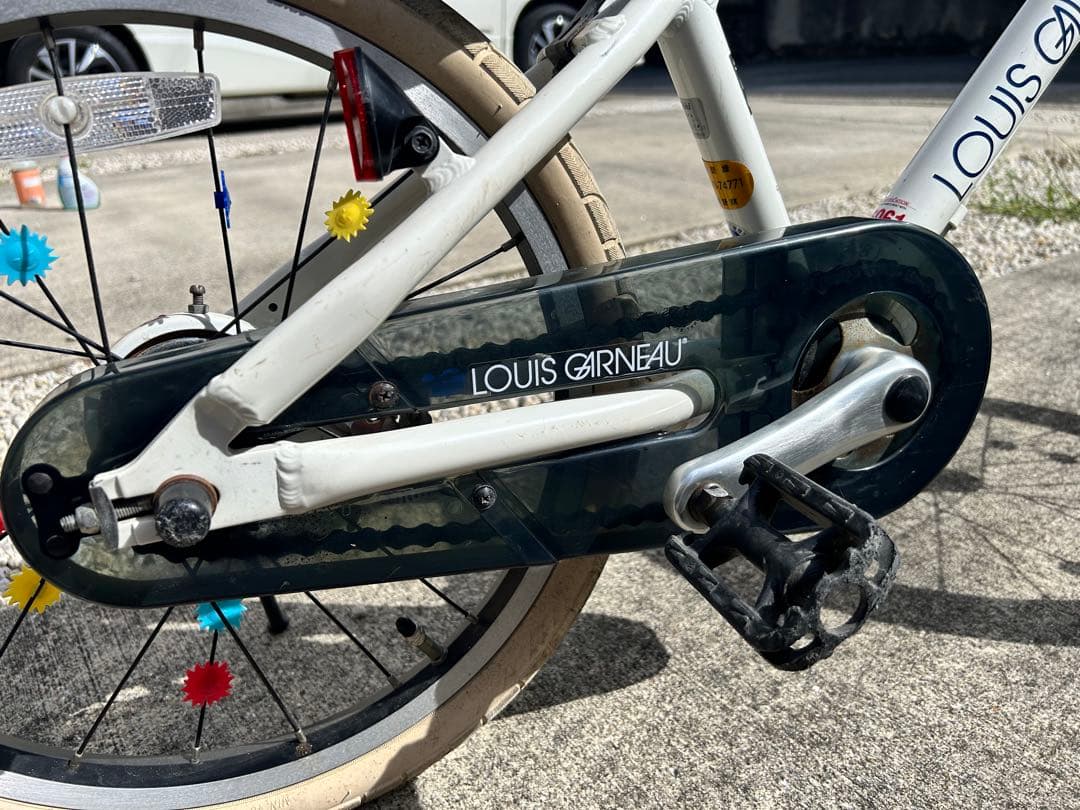 ルイガノLouis Garneau 子供用自転車 18インチ ホワイト