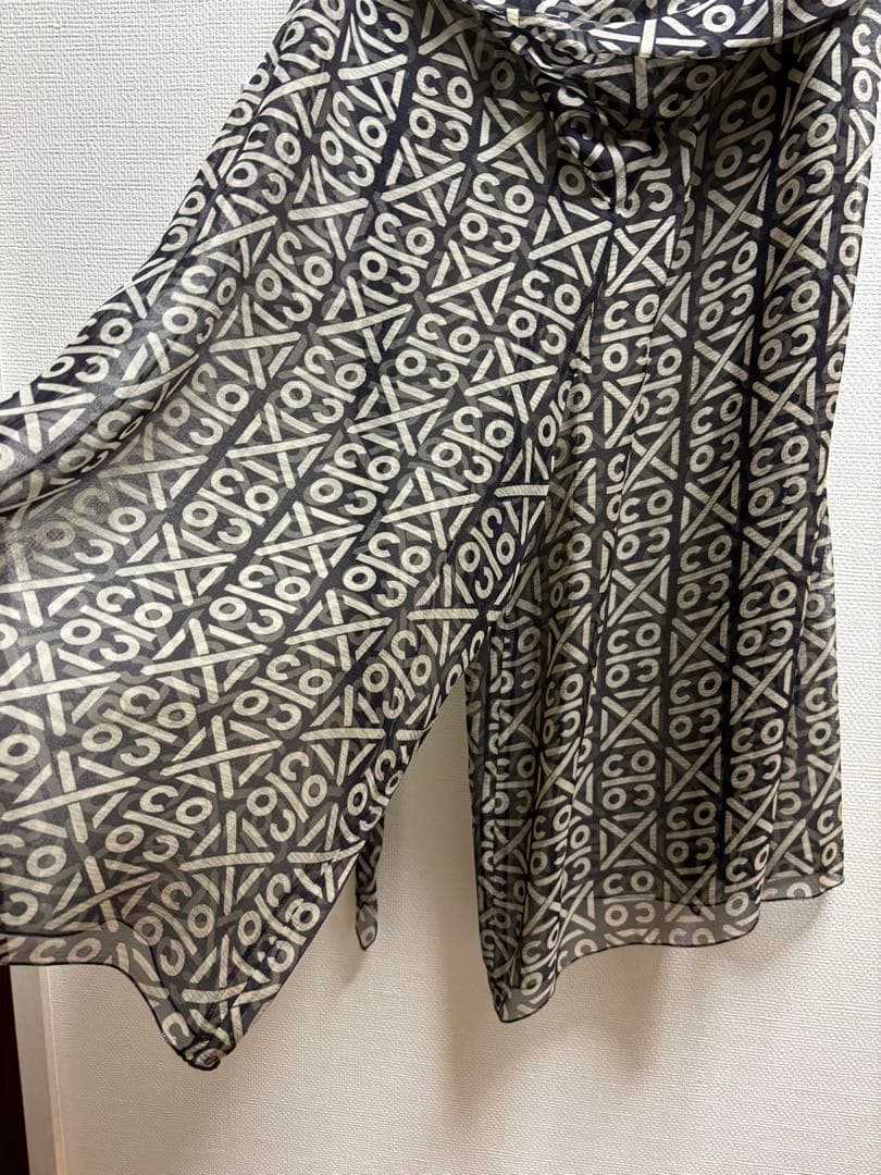 CHANEL 幾何学模様 膝丈パンツ