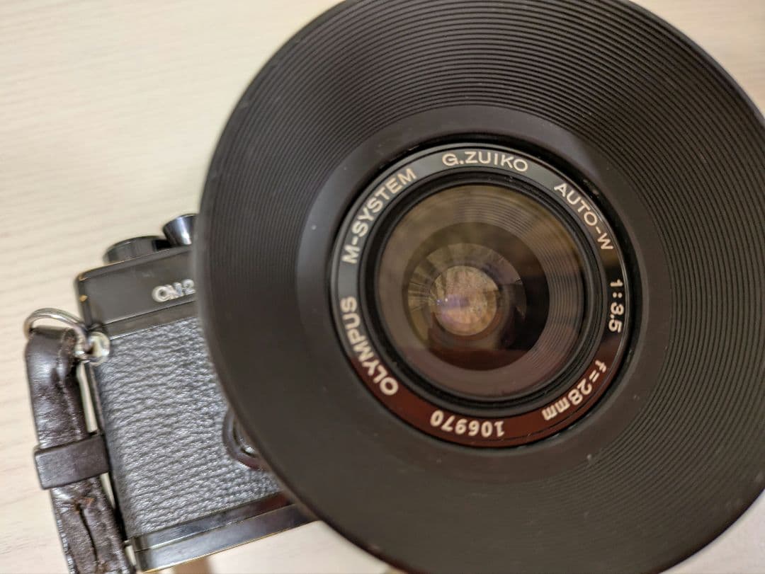 Olympus OM-2　G.ZUIKO 28mm F3.5