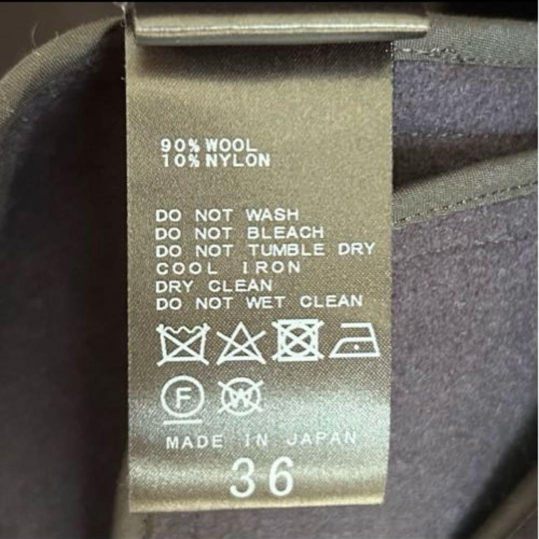 ［美品］2023AW⭐︎FRAMeWORK　ロングPコート　ネイビー