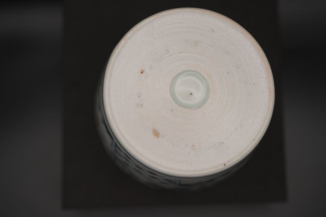 （青 6） 古伊万里 蕎麦猪口 そば猪口 染付 染付け 江戸後期