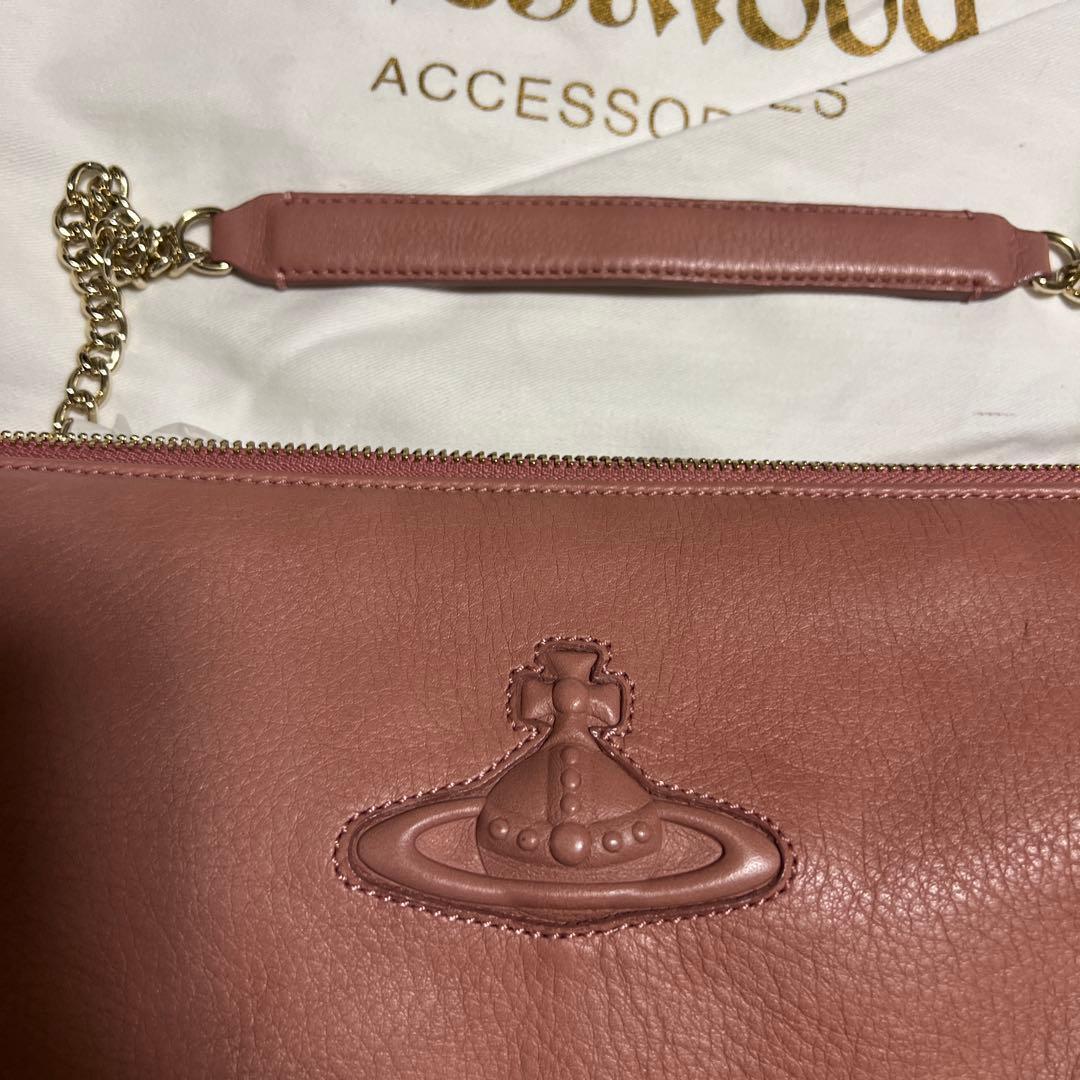 Vivienne Westwood ピンクショルダーバッグ