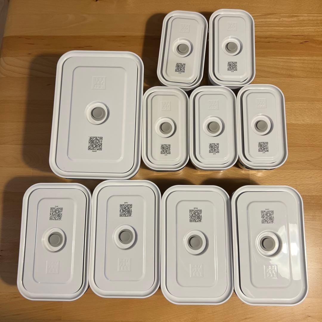 ZWILLING ツヴィリング フレッシュ&セーブ 真空ガラスコンテナ セット