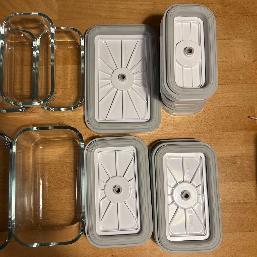 ZWILLING ツヴィリング フレッシュ&セーブ 真空ガラスコンテナ セット