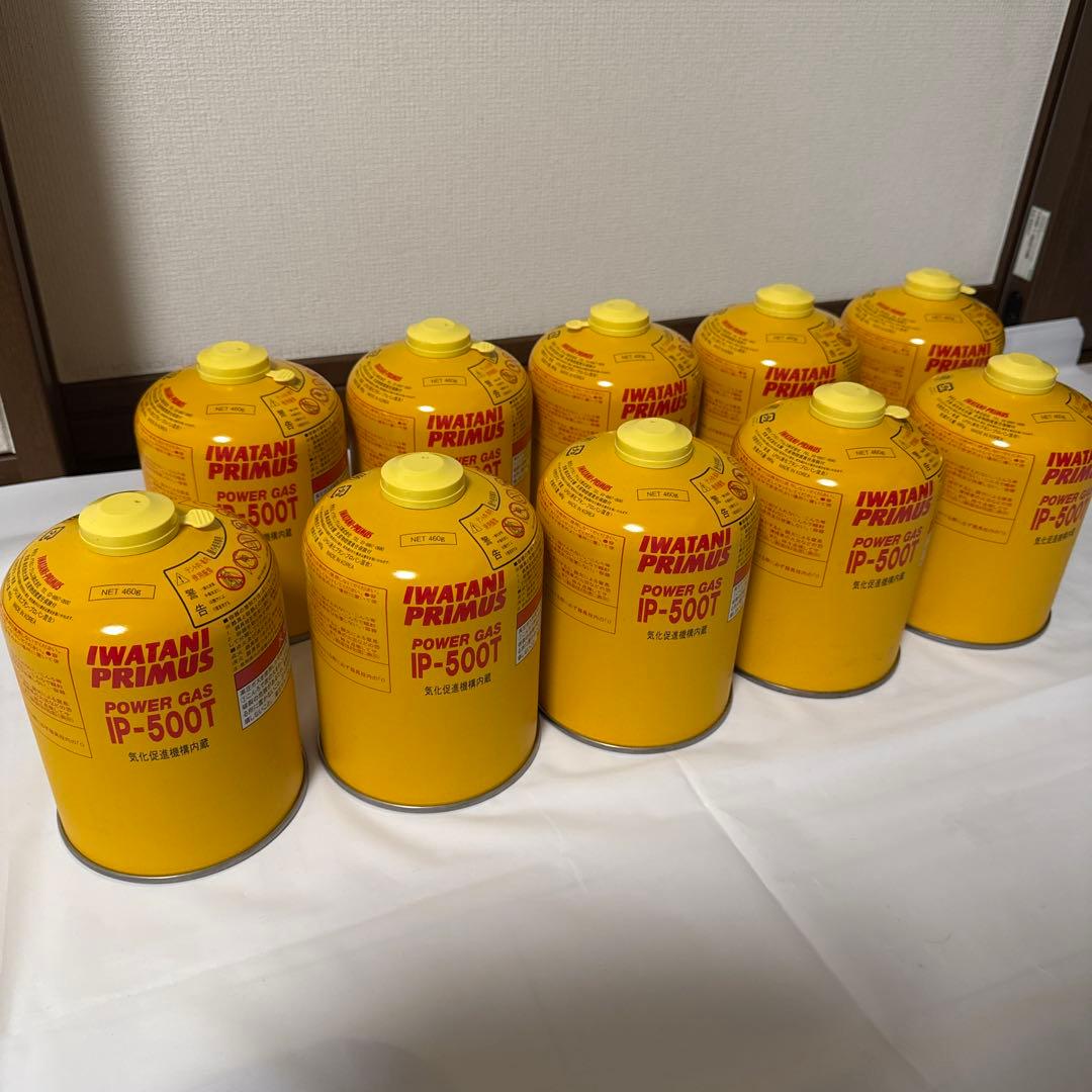 イワタニプリムス　パワーガス　ＩＰ-500T 10個セット