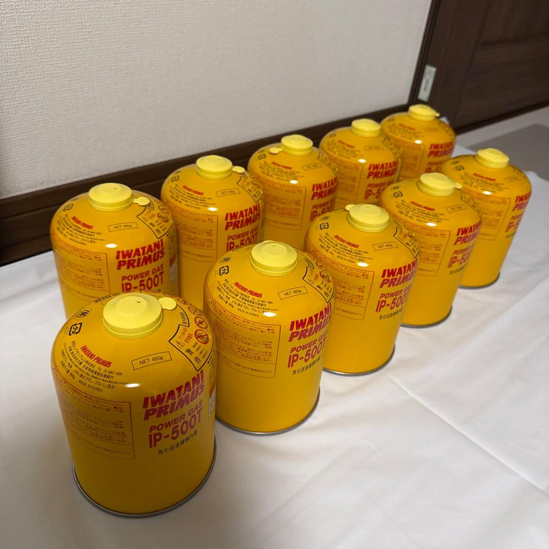 イワタニプリムス　パワーガス　ＩＰ-500T 10個セット