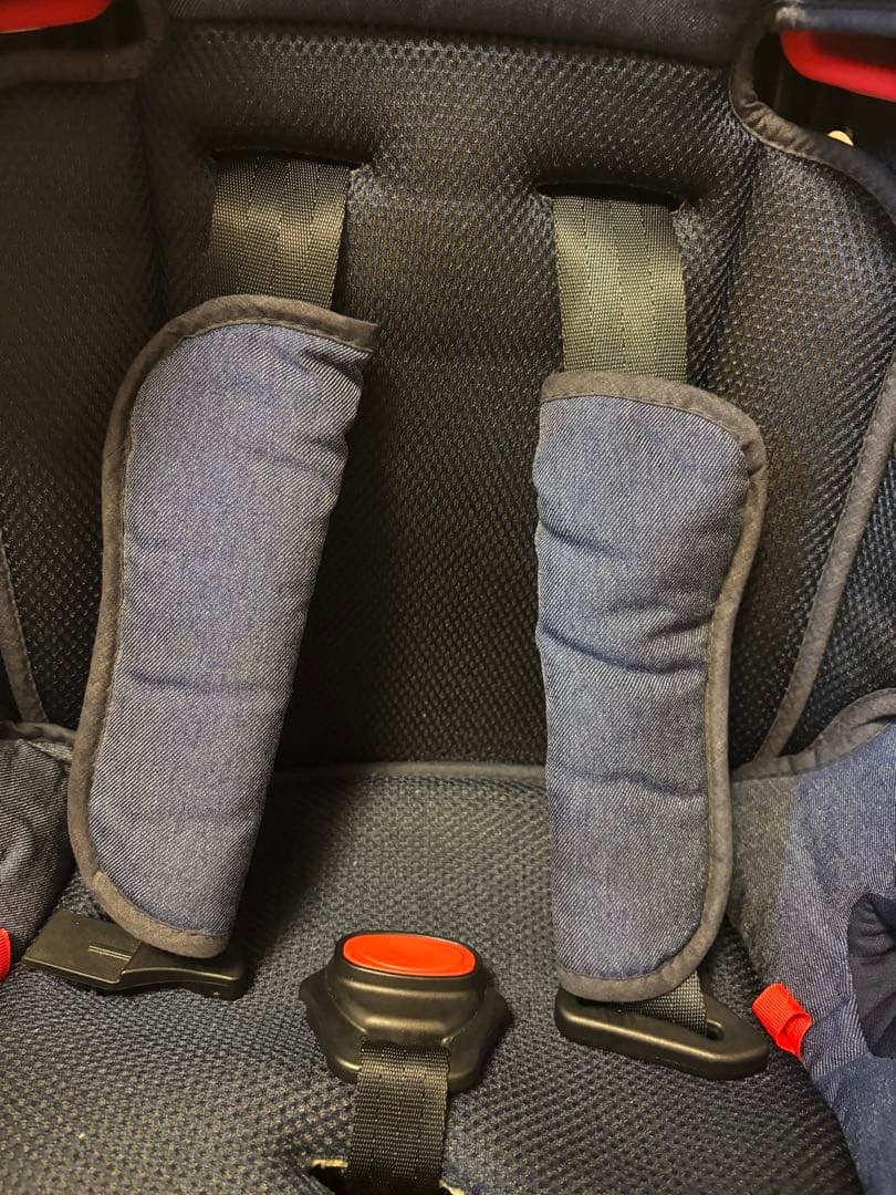 ハイバックブースター　EC ISOFIX チャイルドシート　日本育児