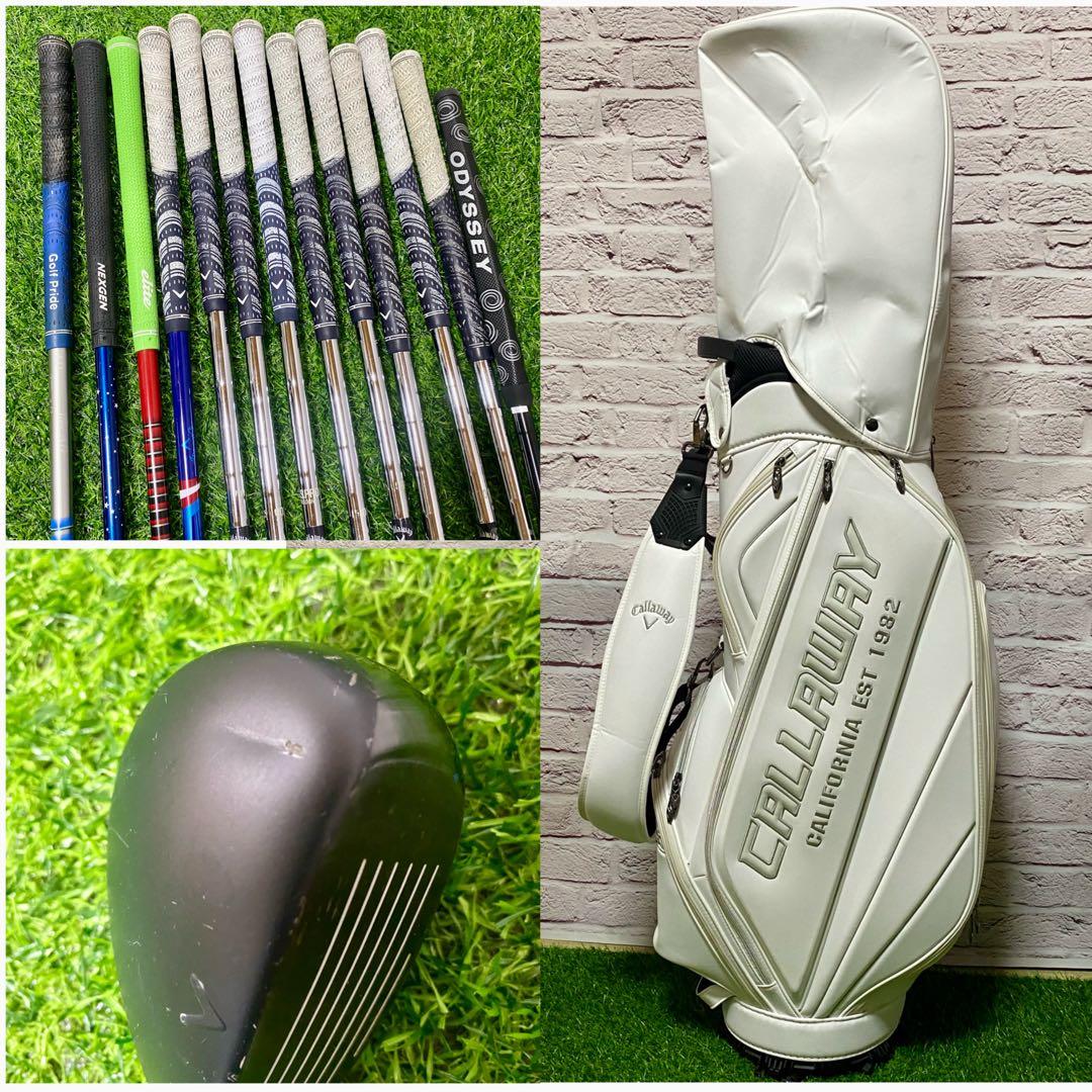 キャロウェイ XR レイザー ゴルフセット 13本 左 レフティ S メンズ