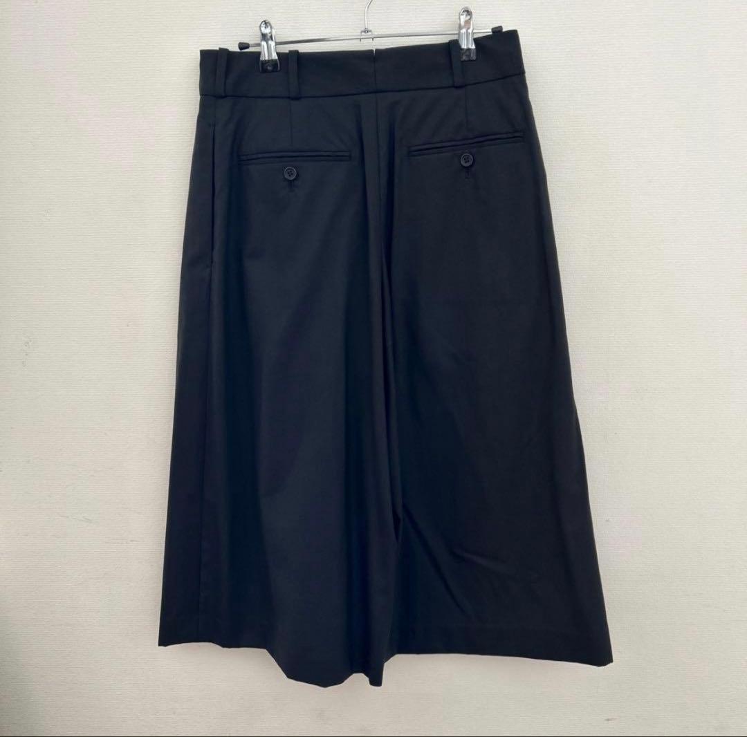 専用です❗️マーガレットハウエル ラップ キュロットパンツブラック　Ⅲ