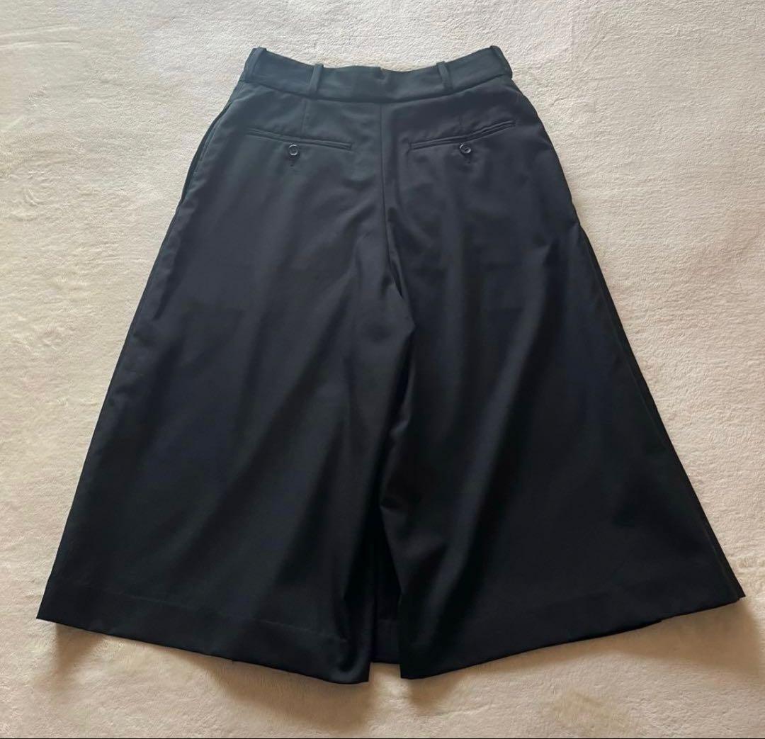 専用です❗️マーガレットハウエル ラップ キュロットパンツブラック　Ⅲ