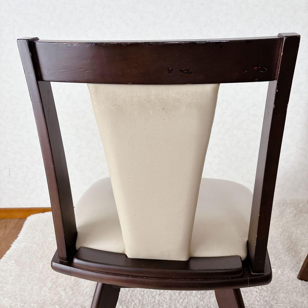 snn02miya様リクエスト品 難有 2脚セット】NITORI ニトリ 回転式