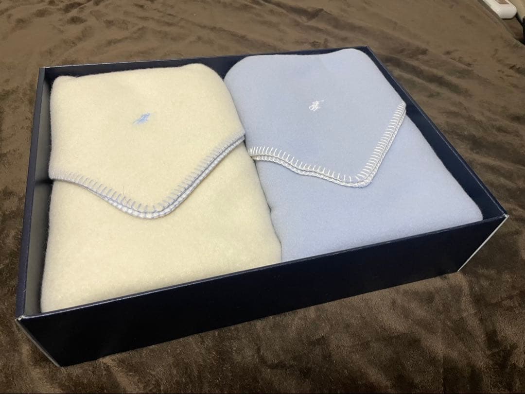 【タグ付き新品未使用】ラルフローレン　ブランケット2枚セット